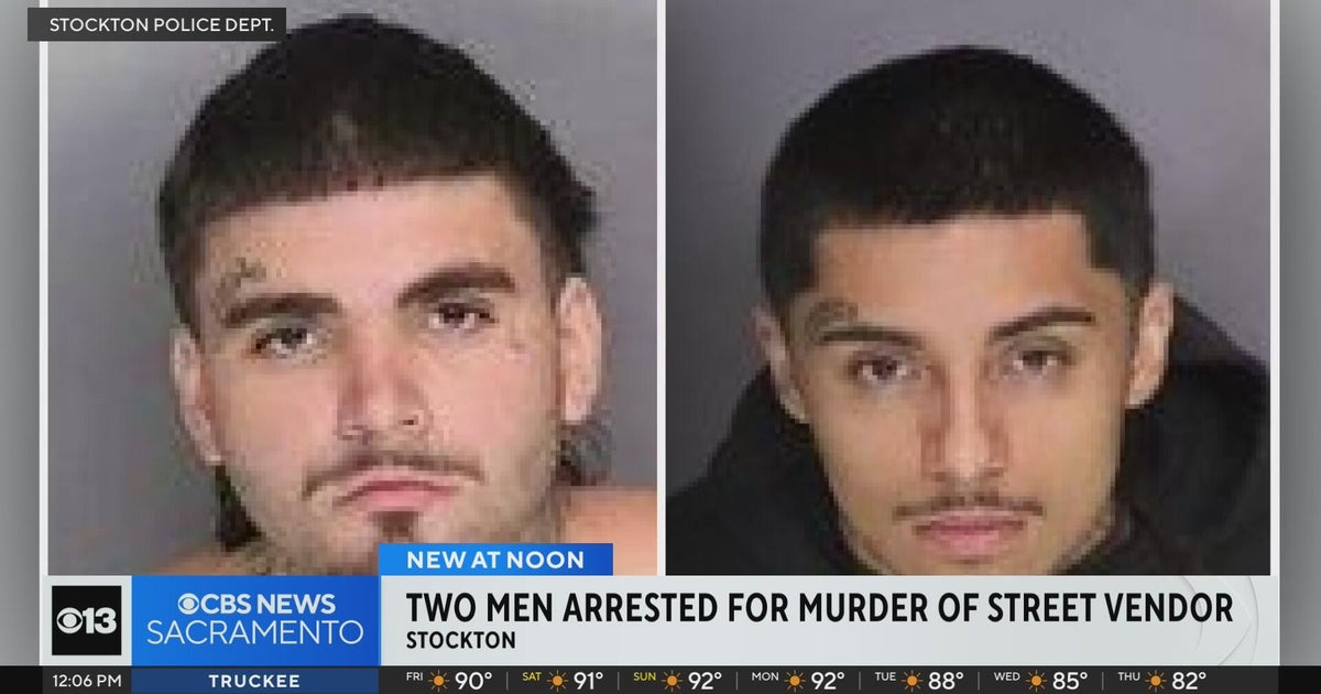 Suspects in Stockton street vendor killing arrested - CBS Sacramento