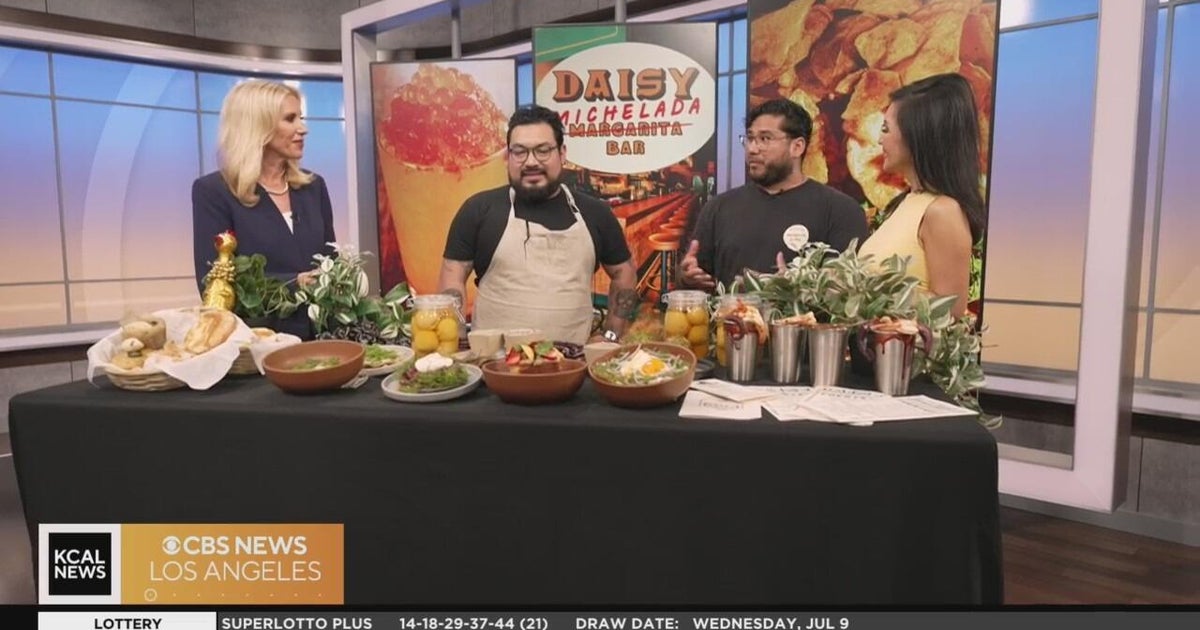 National Michelada Day celebration with Daisy Margarita Bar - CBS Los Angeles