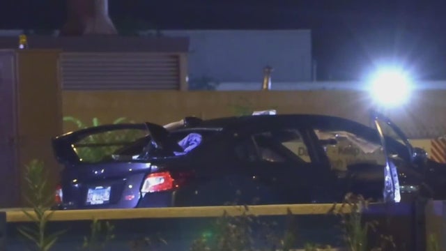 Kennedy Expressway shooting, crash 