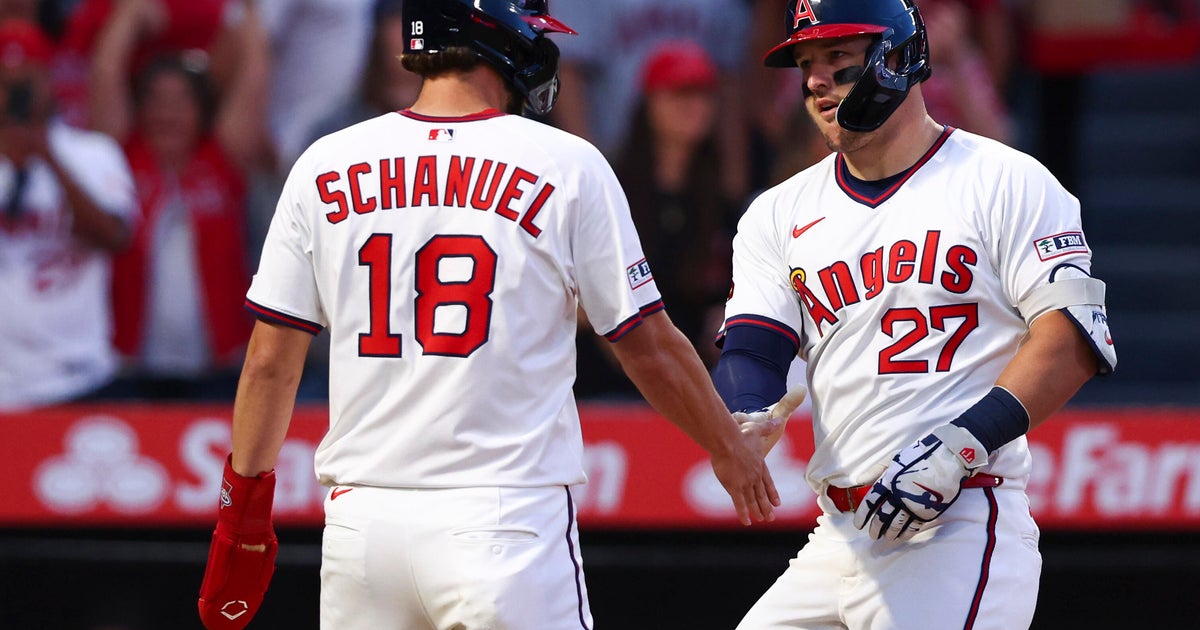 Mike Trout homers, drives in 4 runs in Angels' 10-5 victory over the Diamondbacks 