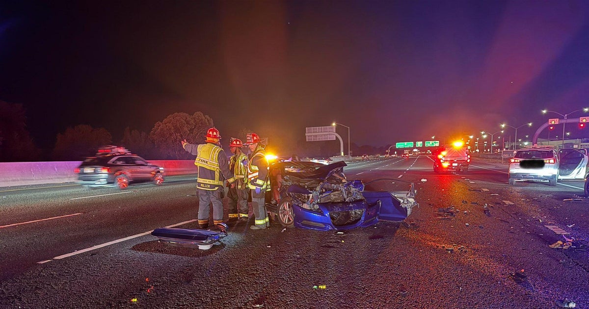 Multi-vehicle crash on Highway 80 in Fairfield injures 7 