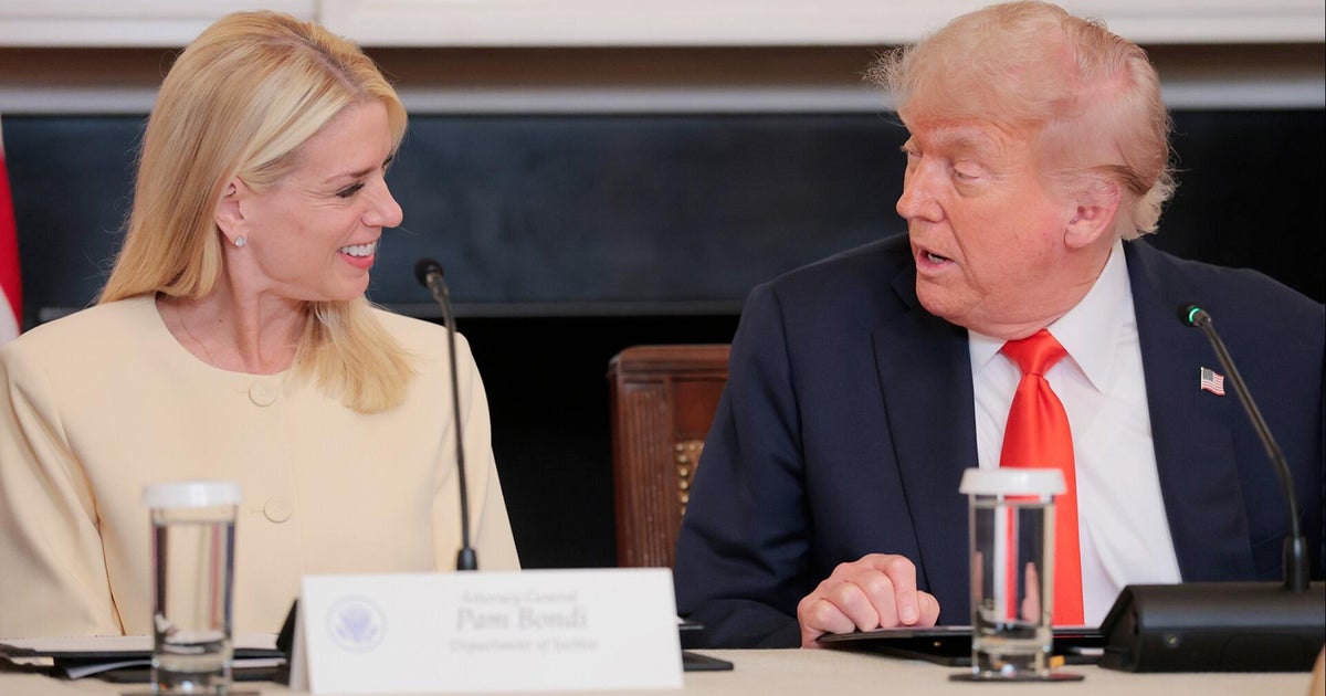 Trump standing by Bondi amid MAGA backlash over Epstein files