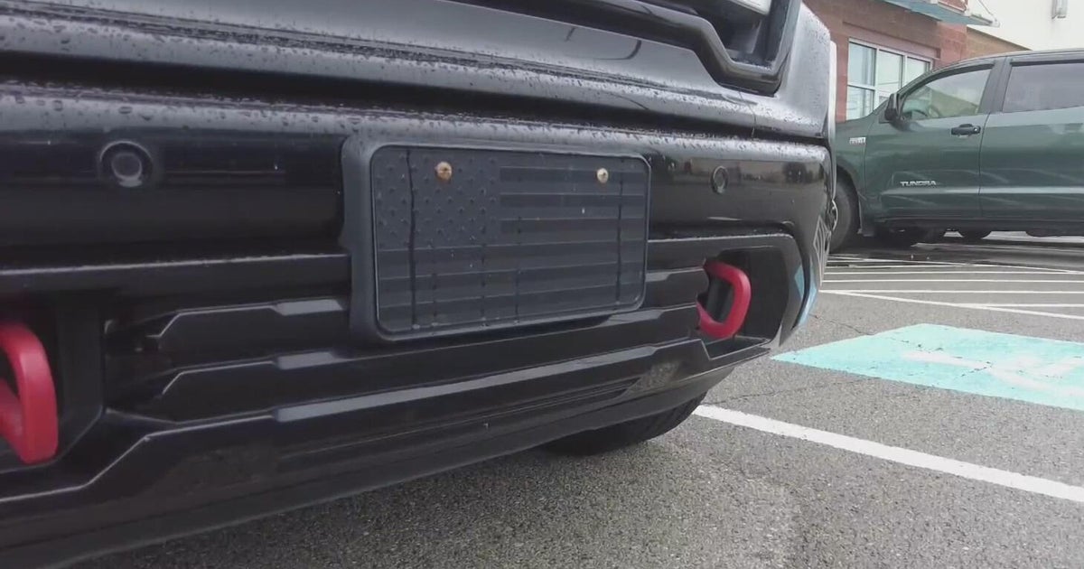 Pennsylvania lawmaker wants to make front license plates a requirement - CBS Pittsburgh