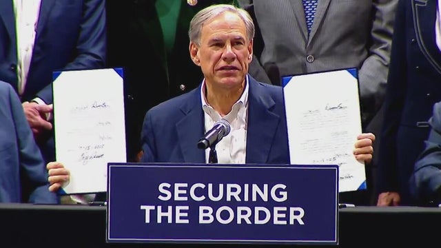 Gov. Abbott signs 2 immigration billsg