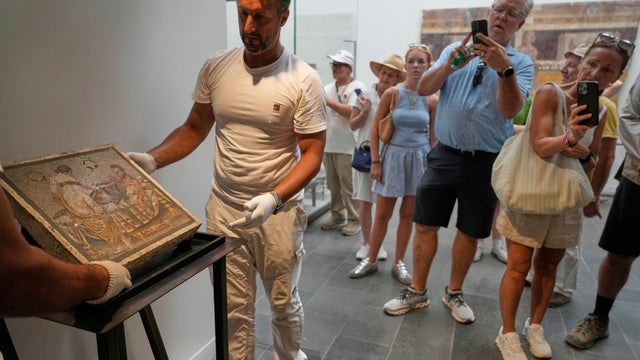 Italy Pompeii Mosaic 