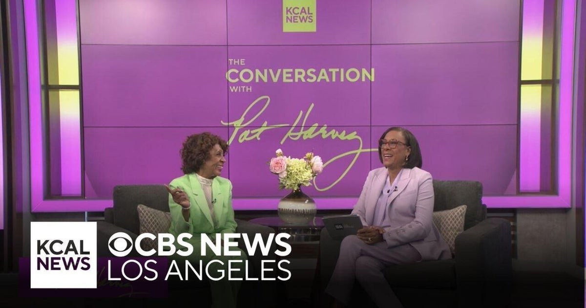 The Conversation With Pat Harvey: Rep. Maxine Waters - CBS Los Angeles