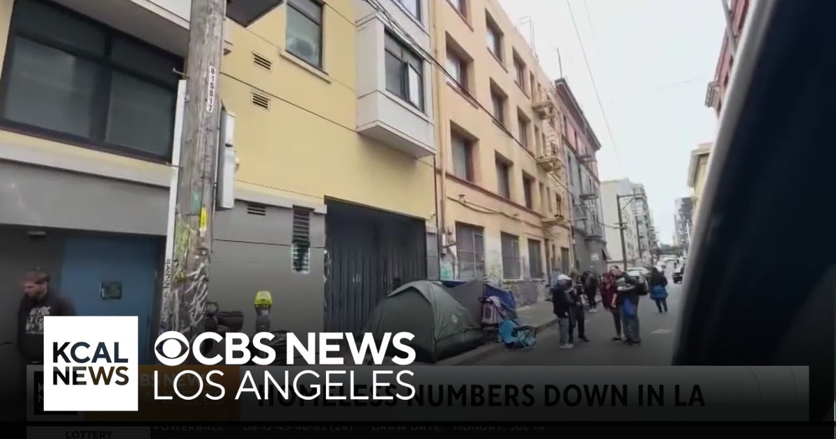 Los Angeles city councilmember discusses the homeless count - CBS Los ...