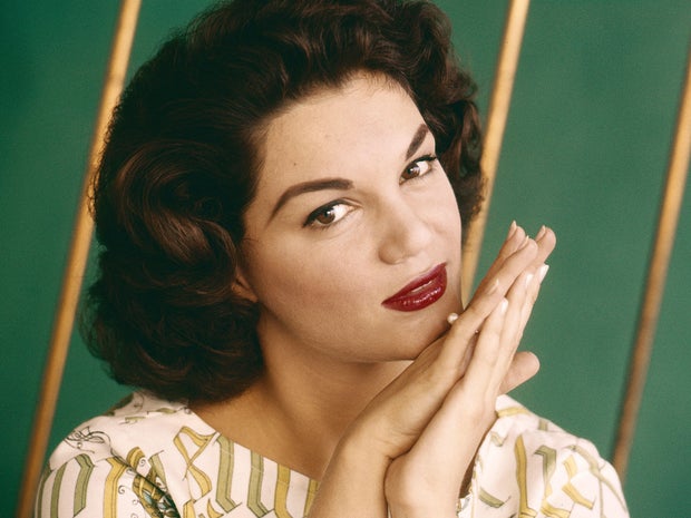 Pop singer Connie Francis poses for a picture, circa 1970. 