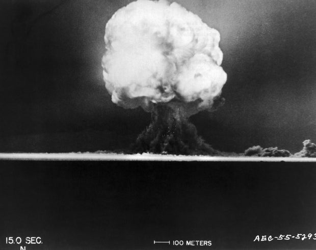 Trinity Atomic Bomb Fireball 