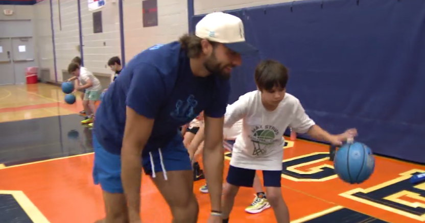 Cavaliers guard Max Strus held annual summer camp at Stagg High School 