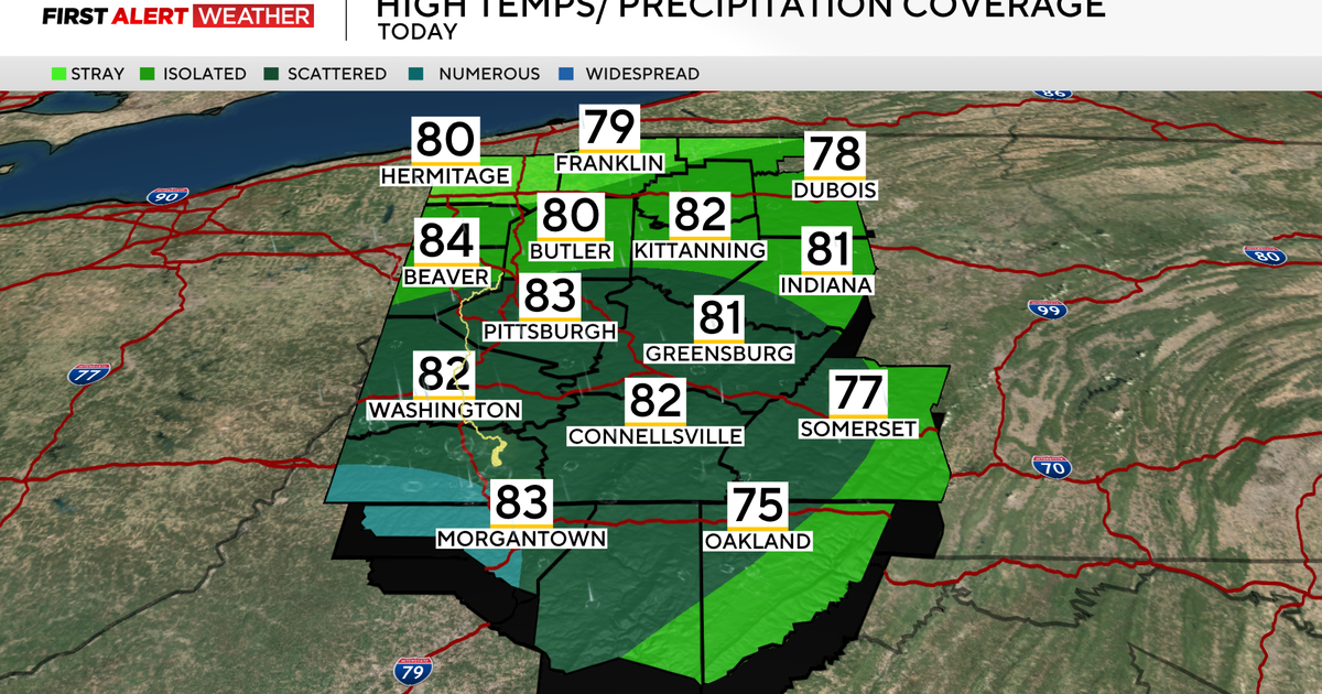 Sunday is a comfortable start to the week before sweltering heat returns to Pittsburgh area 