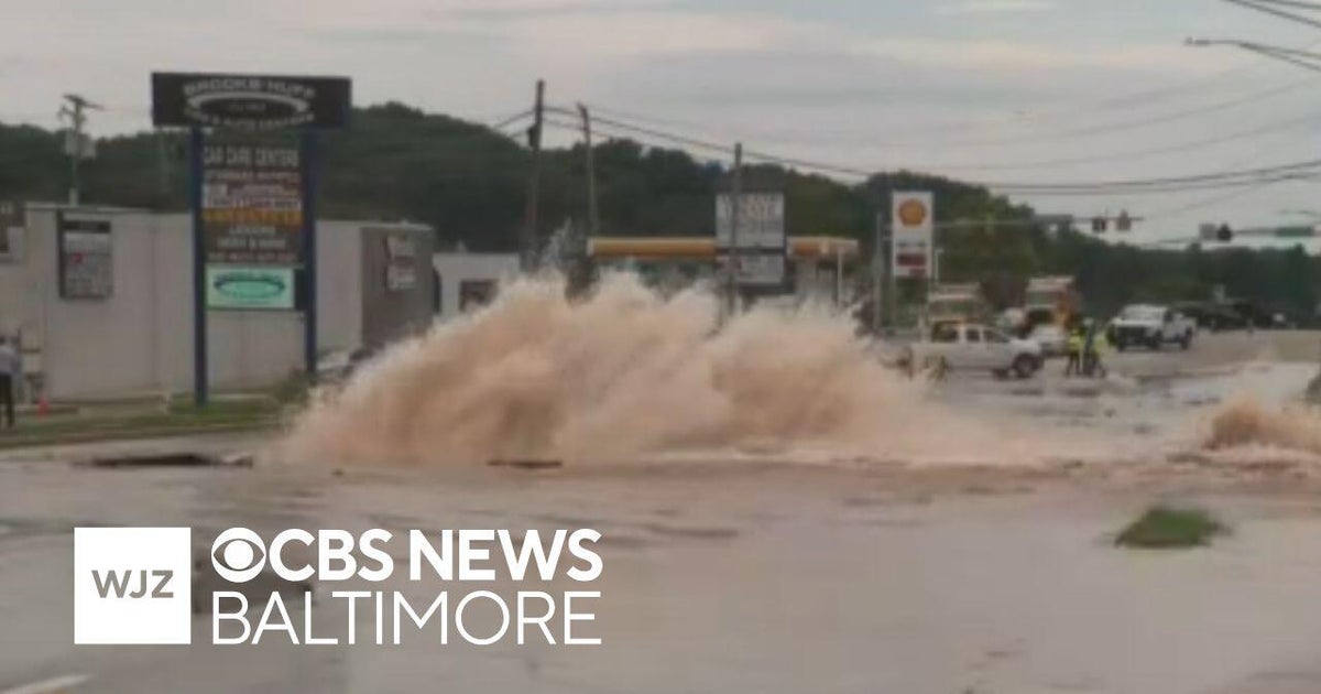 Massive water main break repairs in Baltimore County to continue ...