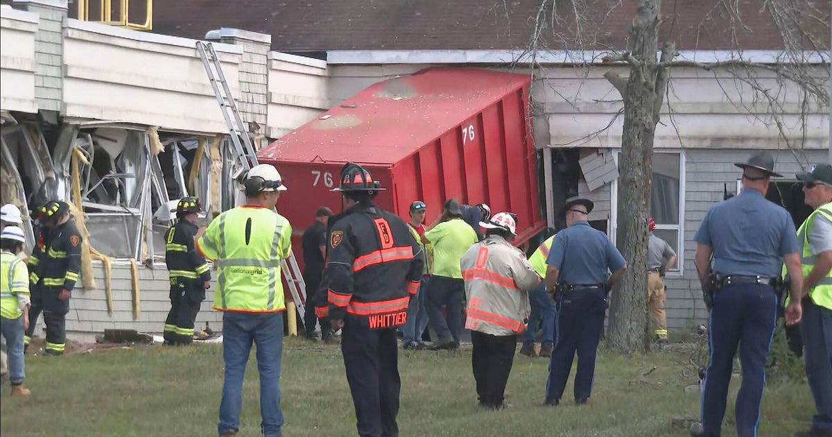 Flatbed truck crashes into Job Corps Center in Devens 