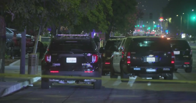 Police officer shoots allegedly armed assault suspect in Northridge 