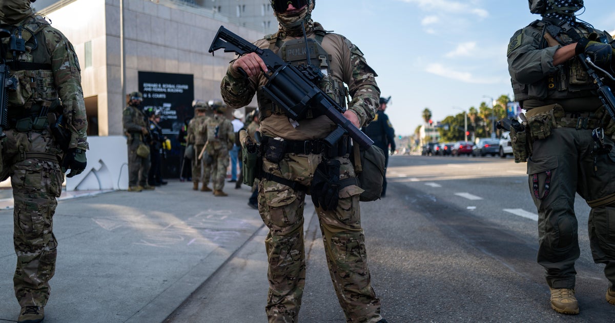 700 Marines to withdraw from L.A., Pentagon says 