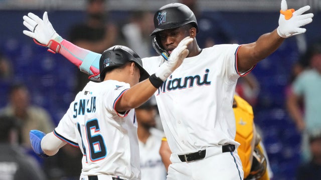 Padres Marlins Baseball 