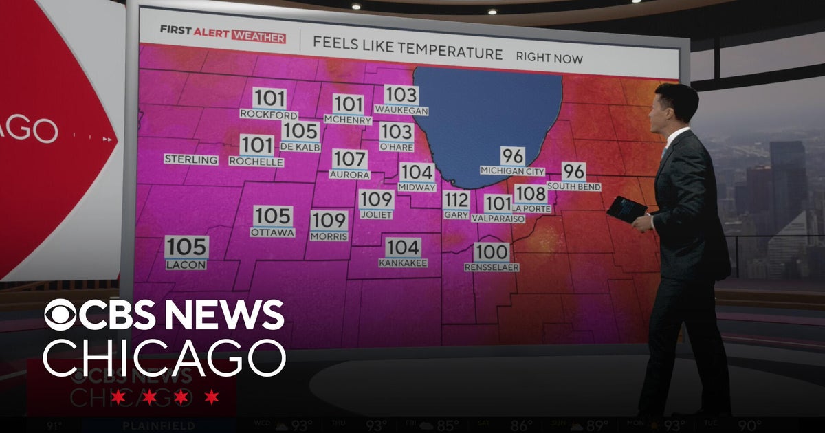 Heat Advisory for Chicago in effect, humidity making it worse - CBS Chicago