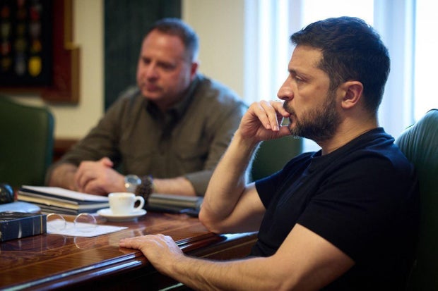 Ukrainian President Volodymyr Zelenskyy