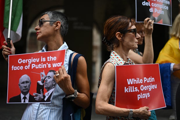 ITALY-RUSSIA-UKRAINE-CULTURE-CONFLICT-PROTEST