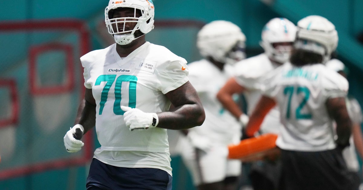 Dolphins OL Bayron Matos airlifted to hospital after training camp injury 