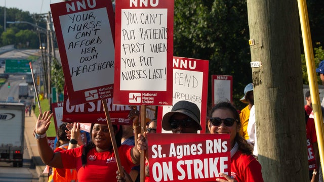 Ascension Saint Agnes Hospital Nurses Strike 
