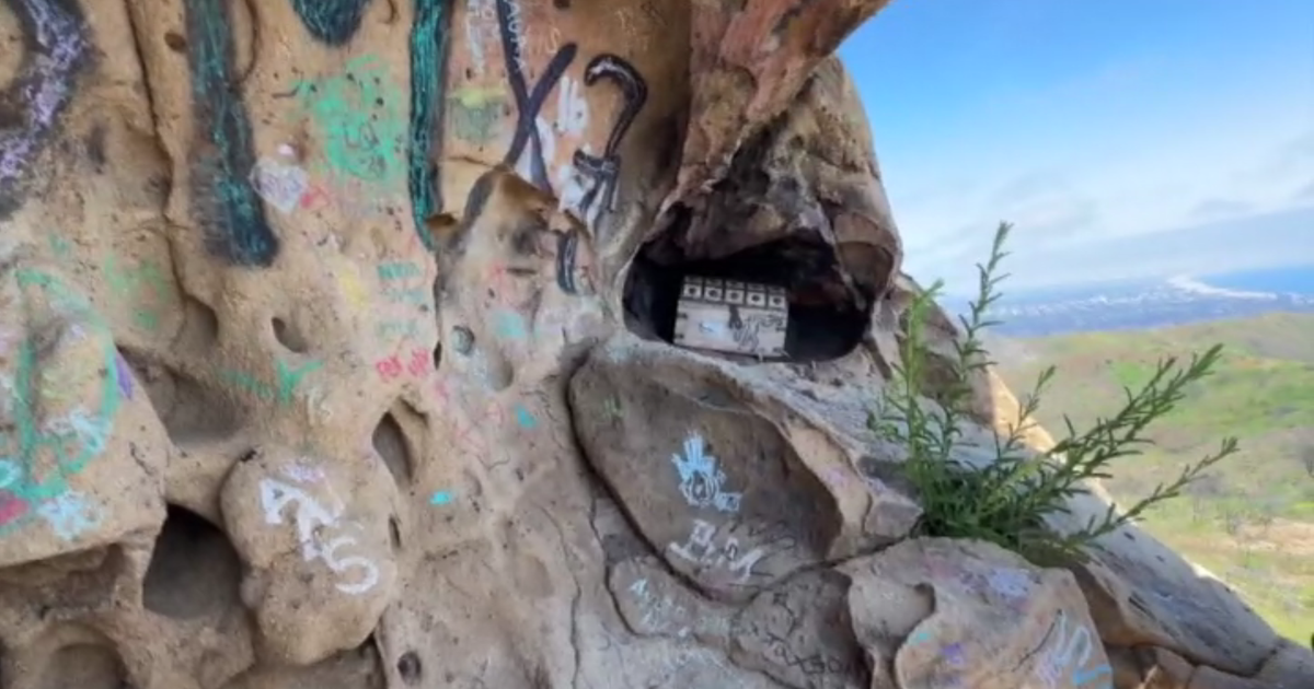 Chest hidden by father, son on Pacific Palisades trail persists through fire, brings hope to hikers 