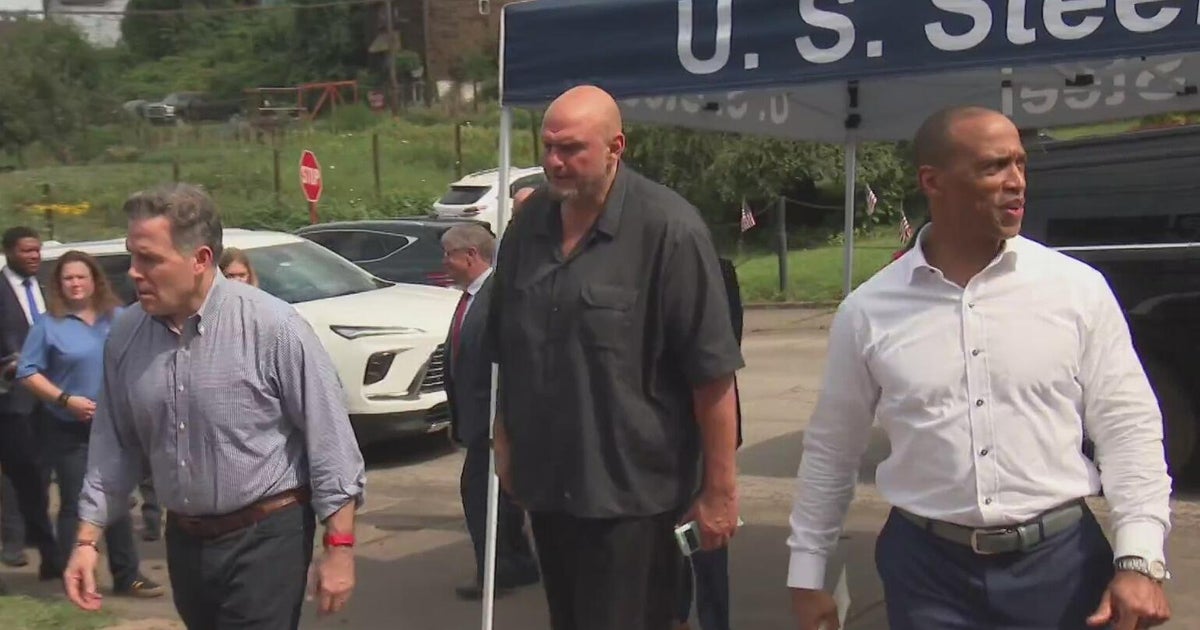 McCormick, Fetterman and HUD Secretary Turner tour Edgar Thompson works plant 