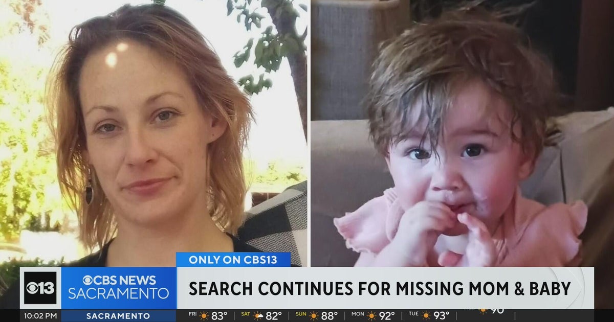 Search continues for missing Sacramento-area mom and baby - CBS Sacramento