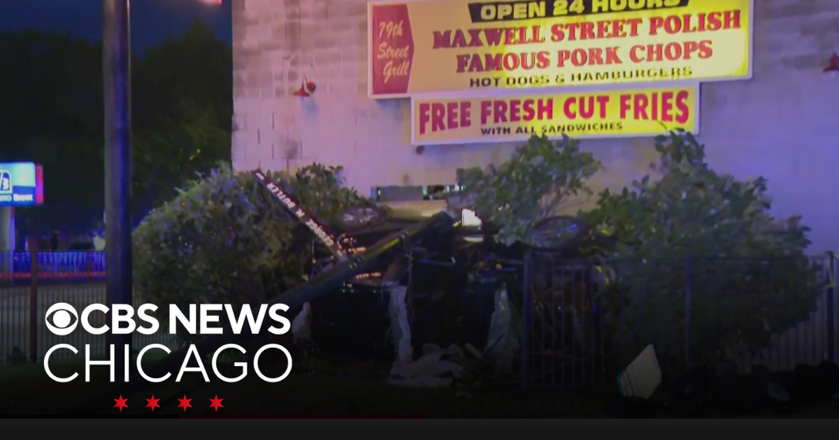 18-Year-Old Arrested After Stolen Car Crashes Into South Side Maxwell Street Grill