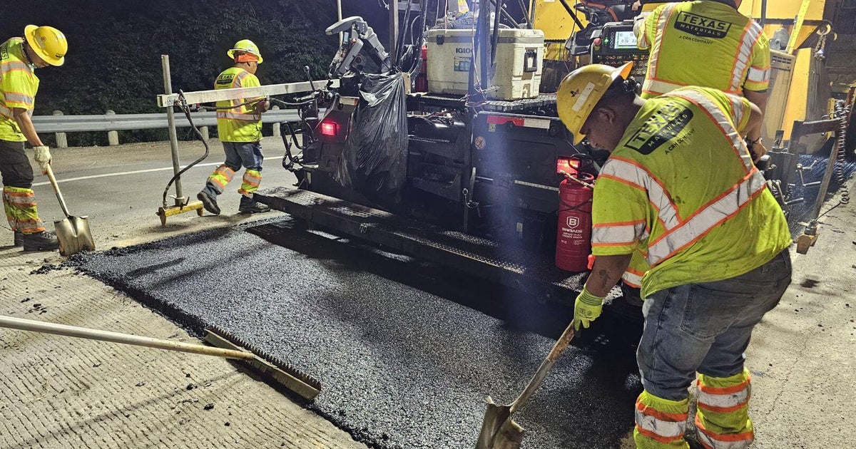 UT Arlington's plastic-infused asphalt hits Texas roads for the first time 