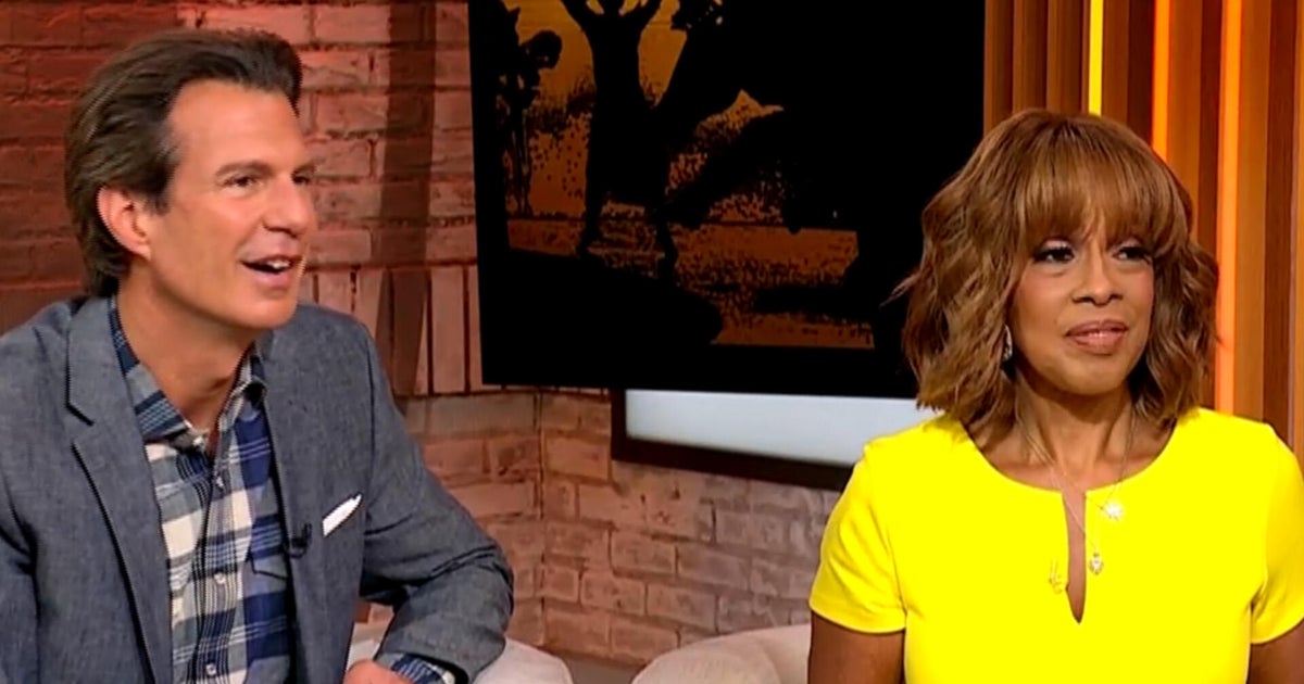 Gayle King and Adam Glassman brave "The Lion King" stage 