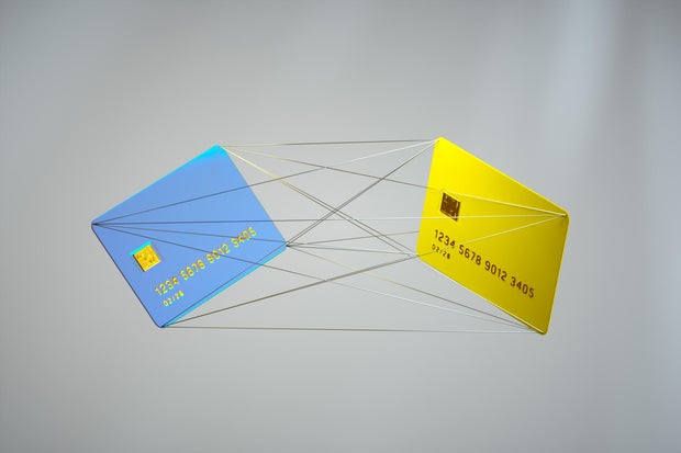 Credit cards connection 