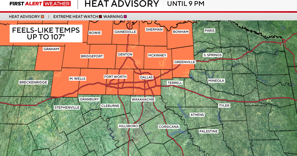 Heat advisory in effect for North Texas due to dangerous temperatures 