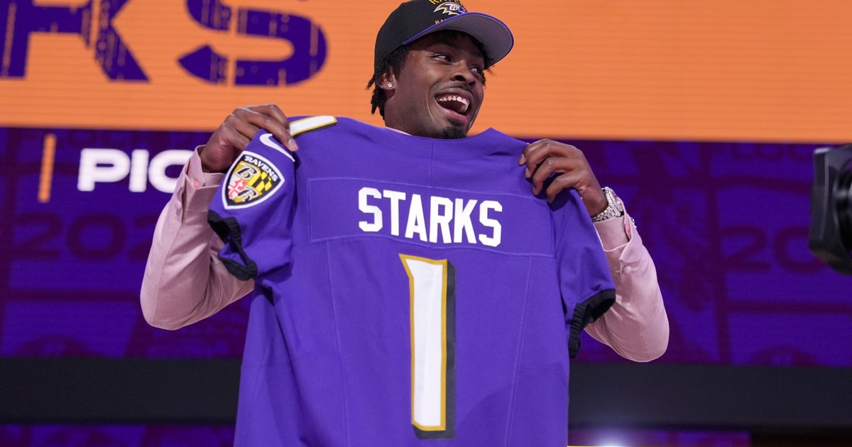 Ravens first-round draft pick Malaki Starks reflects as training camp gets underway 