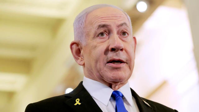 Visiting Israeli Prime Minister Benjamin Netanyahu Meets With Congressional Lawmakers On Capitol Hill 