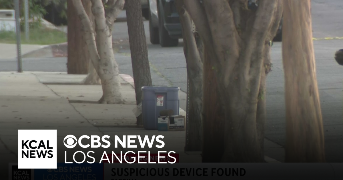 Investigation continues with bomb squad surveying suspicious item ...