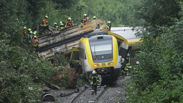 Passenger train derails in Upper Swabia 
