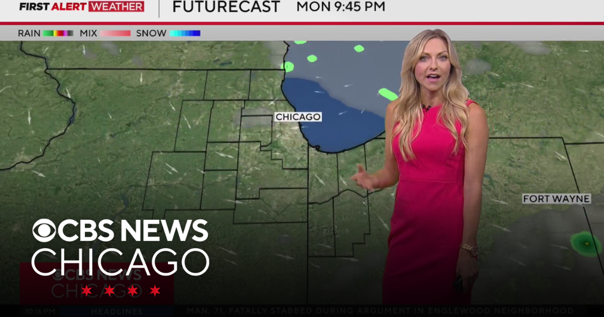 Morning storm chance, dangerous heat in Chicago on Monday - CBS Chicago