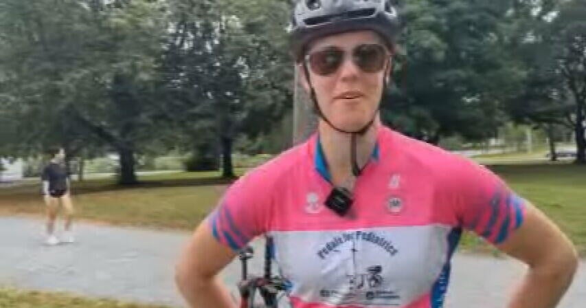 Boston Children's nurse completes virtual PMC after missing race for stem donation 