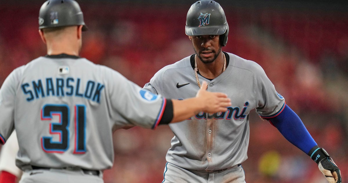 Alcantara pitches 5 scoreless innings, Pauley hits 2-run HR as Marlins beat Cardinals 5-0 