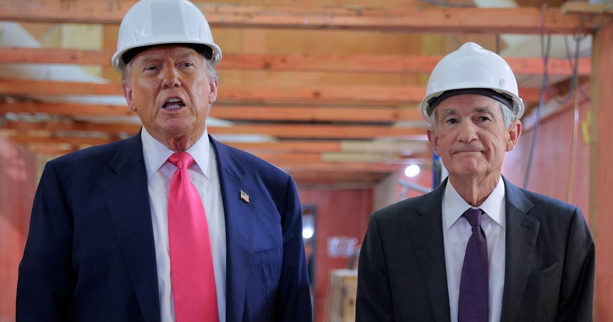 Powell cites Trump's tariffs after leaving interest rates unchanged, Trump touts GDP numbers