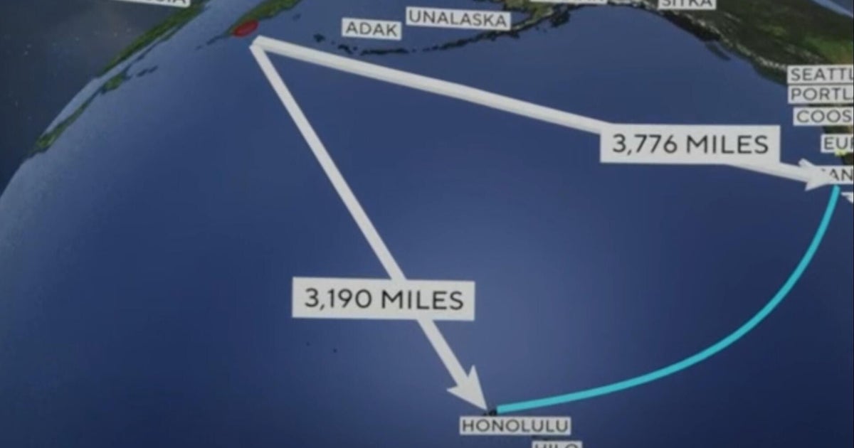 Details on tsunami waves along U.S. West Coast after Russia earthquake