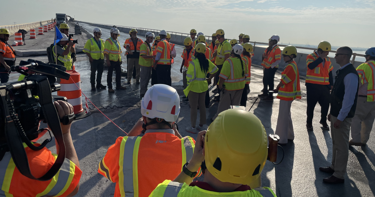 Maryland lawmakers tour Baltimore's Key Bridge demolition site, say funding secured for rebuild 
