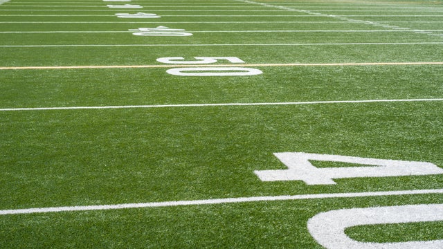 football field yard lines and numbers 