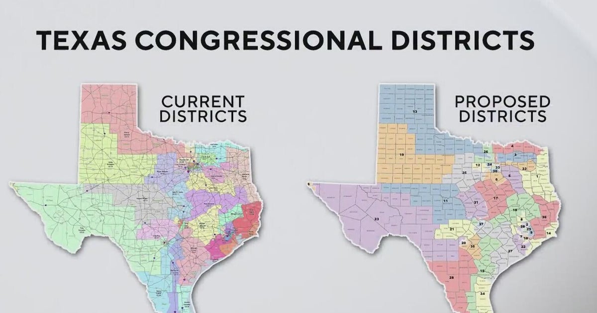 North Texas congressional districts dramatically changed in new redistricting plan 