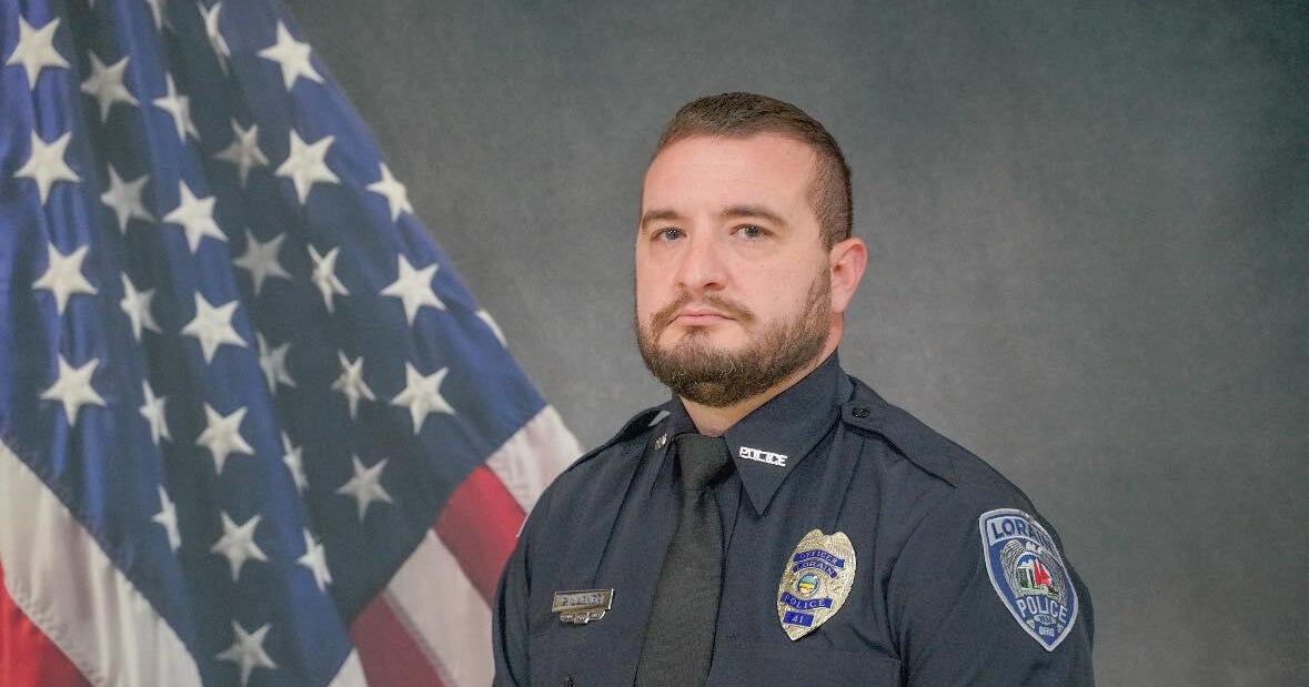 Slain Ohio police officer honored during memorial service 
