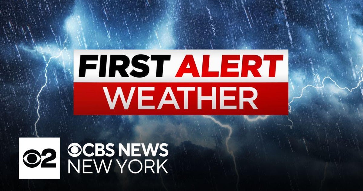 First Alert Weather Day for flood threat Thursday in New York - 7/30/25