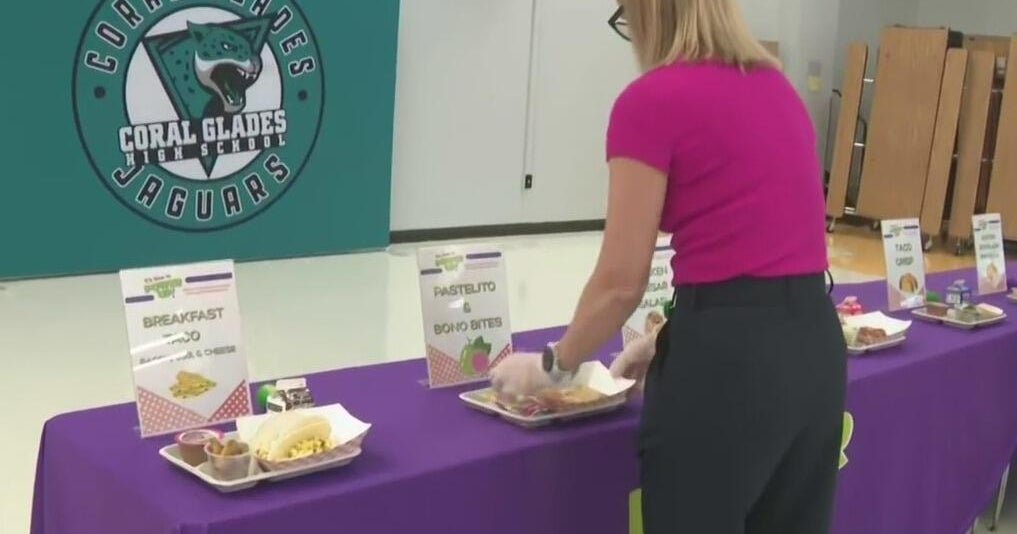 Broward schools give sneak peek at new menu items