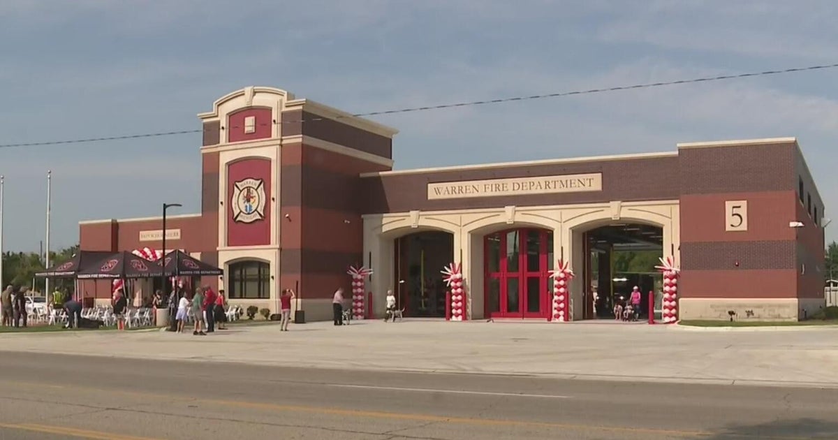 New Warren fire station No. 5 opens - CBS Detroit