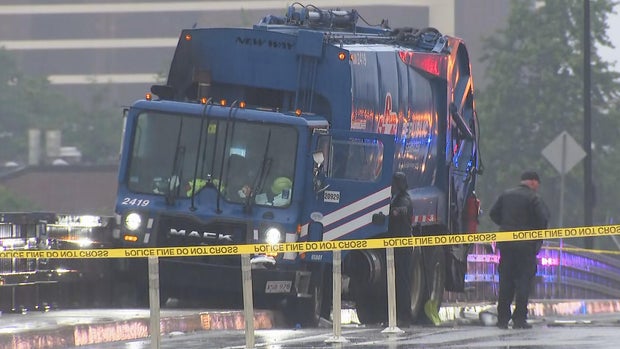 Trash truck stolen 